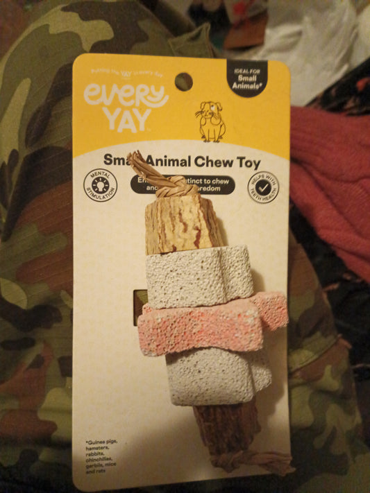 Small animal chew toy